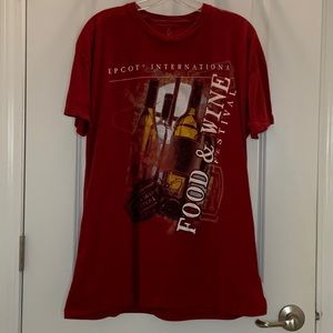 Epcot international food and‎ wine festival 2011 Unisex t shirt size XXL.